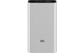 Батарея универсальная Xiaomi Mi Power bank 3 10000mAh QC3.0(Type-C), QC2.0(USB) Silver (PLM12ZM) - Фото