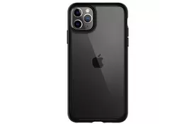 Чехол для моб. телефона Spigen iPhone 11 Pro Max Ultra Hybrid, Matte Black (075CS27136) - Фото