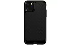 Чехол для моб. телефона Spigen iPhone 11 Pro Max Neo Hybrid, Jet Black (075CS27146) - Фото