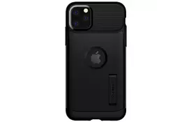 Чехол для моб. телефона Spigen iPhone 11 Pro Max Slim Armor, Black (075CS27047) - Фото