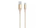 Дата кабель USB 2.0 AM to Micro 5P 1.2m DuraTek Mixit 2.4A gold Belkin (F2CU051BT04-GLD)
