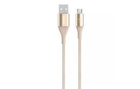 Дата кабель USB 2.0 AM to Micro 5P 1.2m DuraTek Mixit 2.4A gold Belkin (F2CU051BT04-GLD) - Фото