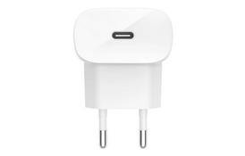 Зарядное устройство Belkin Home Charger (18W) Power Delivery Port USB-C, white (F7U096VFWHT) - Фото