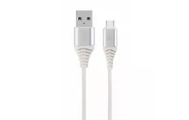 Дата кабель USB 2.0 AM to Type-C 1.0m Cablexpert (CC-USB2B-AMCM-1M-BW2) - Фото