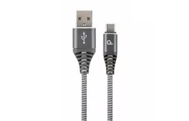 Дата кабель USB 2.0 AM to Type-C 1.0m Cablexpert (CC-USB2B-AMCM-1M-WB2) - Фото
