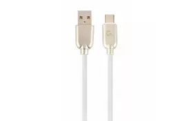 Дата кабель USB 2.0 AM to Type-C 1.0m Cablexpert (CC-USB2R-AMCM-1M-W) - Фото