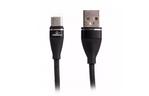 Дата кабель USB 2.0 AM to Type-C 1.0m Cablexpert (CCPB-C-USB-11BK)