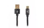 Дата кабель USB 2.0 AM to Type-C 1.0m Cablexpert (CCPB-C-USB-04BK)