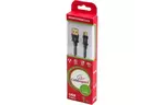 Дата кабель USB 2.0 AM to Type-C 1.0m Cablexpert (CCPB-C-USB-04BK)