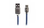 Дата кабель USB 2.0 AM to Type-C 1.0m Cablexpert (CCPB-C-USB-07B)