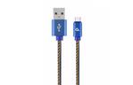 Дата кабель USB 2.0 AM to Type-C 2.0m Cablexpert (CC-USB2J-AMCM-2M-BL)