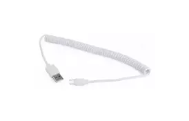 Дата кабель USB 2.0 AM to Micro 5P Cablexpert (CC-mUSB2C-AMBM-6-W) - Фото