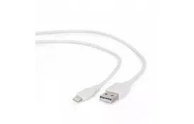 Дата кабель USB 2.0 AM to Lightning 2.0m Cablexpert (CC-USB2-AMLM-2M-W) - Фото