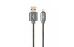Дата кабель USB 2.0 AM to Lightning 1.0m Cablexpert (CC-USB2S-AMLM-1M-BG)