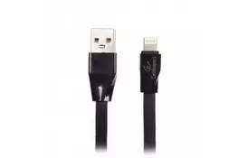 Дата кабель USB 2.0 AM to Lightning 1.0m flat Cablexpert (CCPB-L-USB-01BK) - Фото