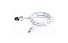 Дата кабель USB 2.0 AM to Lightning 1.8m Cablexpert (CCB-mUSB2B-AMLM-6-S) - Фото