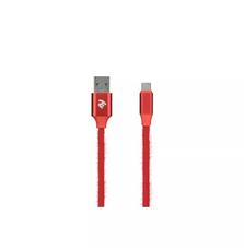 Дата кабель USB 2.0 AM to Micro 5P 1.0m Fur red 2E (2E-CCMTAC-RED)