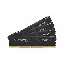 Модуль памяти для компьютера DDR4 64GB (4x16GB) 3000 MHz HyperX Fury Black Kingston (HX430C15FB3K4/64)