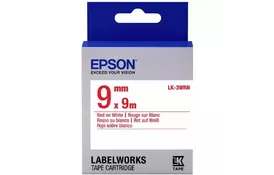 Стрічка для принтера етикеток EPSON LK3WRN (C53S653008) - Фото