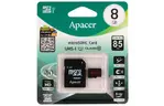 Карта памяти Apacer 8GB microSDHC Class10 UHS-I (AP8GMCSH10U5-R)