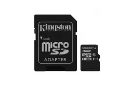 Карта памяти Kingston 16GB microSDHC Class 10 Canvas Select Plus 100R A1 (SDCS2/16GB) - Фото