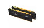 Модуль памяти для компьютера DDR4 16GB (2x8GB) 2666 MHz HyperX Fury Black RGB Kingston (HX426C16FB3AK2/16)
