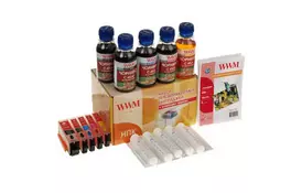 Комплект перезаправляемых картриджей WWM CANON MG5440/MG5540/MG6440 +chip (RC.CLI-451) - Фото