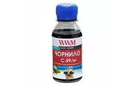 Чернила WWM CANON GI-490 100г Black Pigmented (C49/BP-1) - Фото