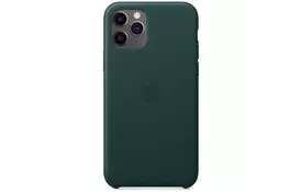 Чехол для моб. телефона Apple iPhone 11 Pro Leather Case - Forest Green (MWYC2ZM/A) - Фото