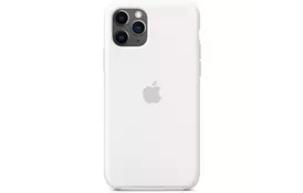 Чехол для моб. телефона Apple iPhone 11 Pro Silicone Case - White (MWYL2ZM/A) - Фото