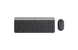Комплект Logitech MK470 Wireless Slim Graphite (920-009206) - Фото