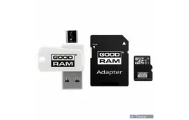Карта памяти GOODRAM 128GB microSDXC class 10 USH-I (M1A4-1280R11) - Фото
