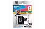 Карта памяти Silicon Power 8GB microSD class 10 (SP008GBSTH010V10SP)