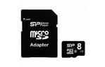 Карта памяти Silicon Power 8GB microSD class 10 (SP008GBSTH010V10SP)