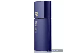 USB флеш накопитель Silicon Power 128GB Blaze B05 Blue USB 3.0 (SP128GBUF3B05V1D) - Фото