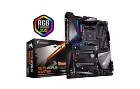 Материнская плата GIGABYTE X570 AORUS MASTER - Фото