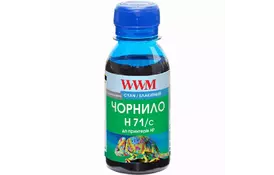 Чорнило WWM HP №711 100г Cyan (H71/C-2) - Фото