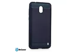 Чехол для моб. телефона BeCover Carbon Series Nokia 2.2 Deep Blue (704176) - Фото