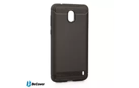 Чехол для моб. телефона BeCover Carbon Series Nokia 2.2 Gray (704177) - Фото