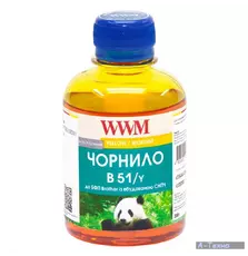 Чернила WWM Brother DCP-T300/T500W/T700W 200г Yellow Water-soluble (B51/Y)