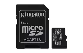 Карта памяти Kingston 32GB micSDHC class 10 A1 Canvas Select Plus (SDCS2/32GB) - Фото