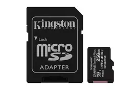 Карта памяти Kingston 256GB microSD class 10 A1 Canvas Select Plus (SDCS2/256GB) - Фото