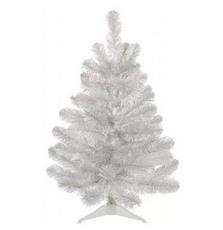 Искусственная сосна Triumph Tree Icelandic iridescent белая с блеском с подставкой, 0,6 м (8711473013597)