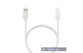 Дата кабель USB 2.0 AM to Type-C 1.0m CK-31 White INKAX (F_72189) - Фото