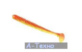 Силікон рибальський Nomura Gator 75мм 2,5гр. цвет-012 (caramel blu) 10шт (NM70001207) - Фото