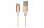 Дата кабель USB 2.0 AM to Lightning 1.0m 2A gold Baseus (CALYY-0V)