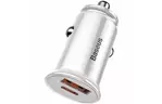 Зарядное устройство Baseus Circular USB, Type-C PD3.0, QC4.0, white (CCALL-YS02)