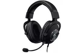Наушники Logitech G PRO X Gaming Headset BLACK USB (981-000818) - Фото