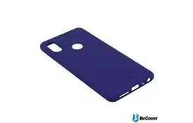 Чехол для моб. телефона BeCover Matte Slim TPU Xiaomi Redmi Note 7 Blue (703325) - Фото