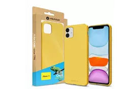 Чехол для моб. телефона MakeFuture Flex Case (Soft-touch TPU) Apple iPhone 11 Yellow (MCF-AI11YE) - Фото